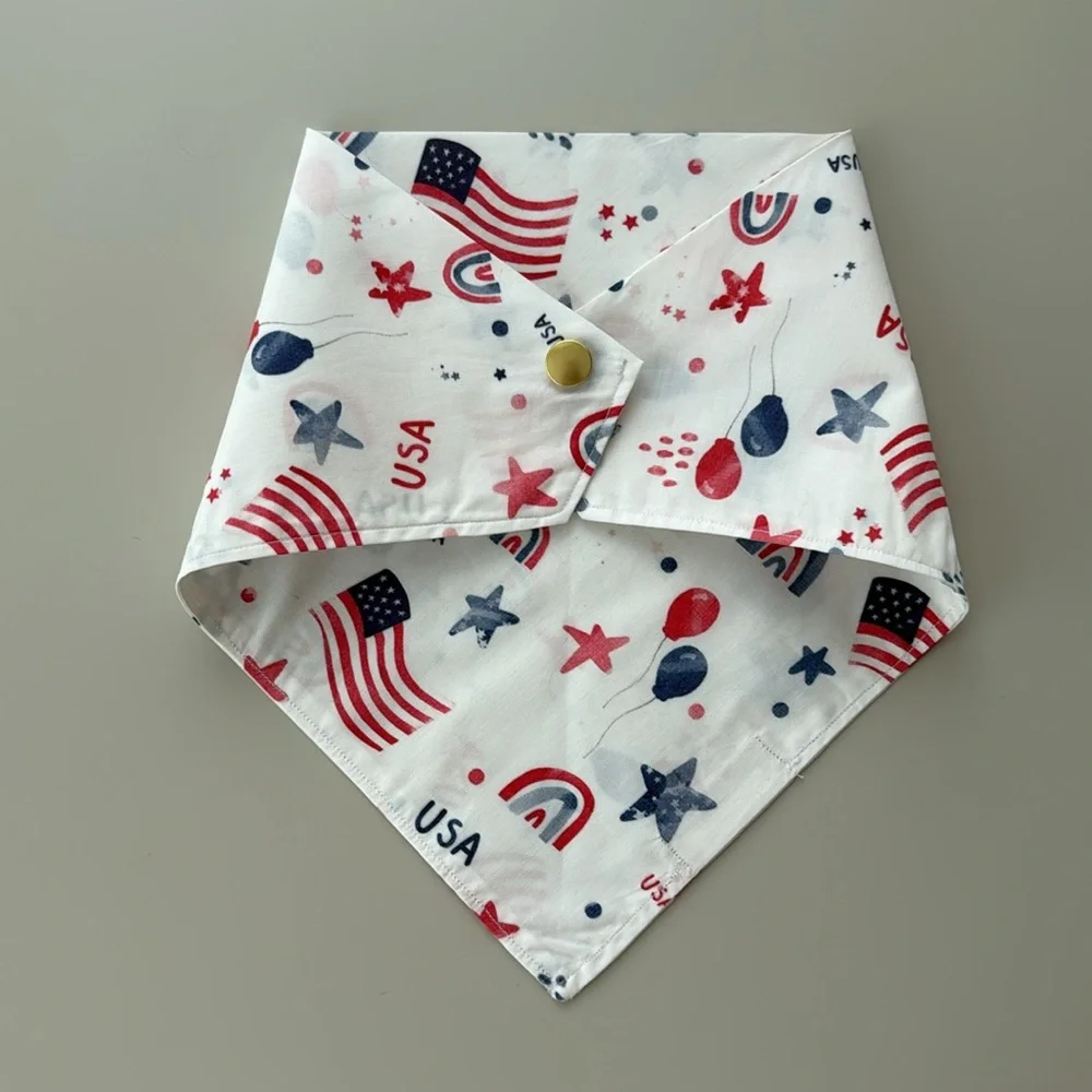 Patriotic Dog Bandana